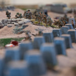 Bunkers on the beach taken out on 3rd turn Bunkers on the beach taken out on 3rd turn