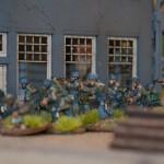 German teams armed with panzerFaust German teams armed with panzerFaust